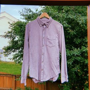 Club Monaco Slim Fit Plaid Button-Down